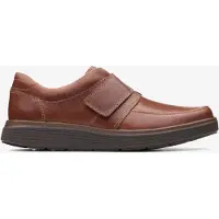Clarks Un Abode Rem Mörk Tan Läder