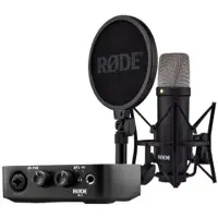Røde NT1 Signature Black + AI-1 Studio Kit MK2 - komplett studio-set (NT1S-AI-1 KIT MK2)