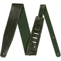 Fender Broken-In Leather Strap Green 2.5"