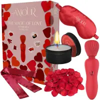 Dream Toys Dreamtoys Amour - stavvibrator-set (röd)