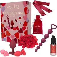 Dream Toys Dreamtoys Amour - analträningspresentset (röd)
