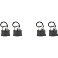 Torribaly 4Pcs 1/5HP 150W Refrigerator Thermal Overload Protector Compressor Replacement Part for Refrigerator, Wine Center