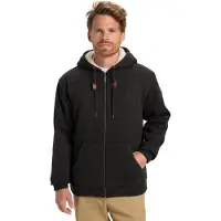 Quiksilver Keller Sherpa Jacka black heather, XS