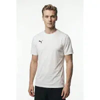 Puma Tränings T-Shirt teamGOAL - Vit/Svart, storlek X-Large