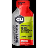 GÜ Roctane Ultra Endurance Låda Med Energigeler Körsbär Och Lime 32g 24 Enheter