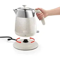 De'Longhi DeLonghi Luminosa KBL2001.W elektrisk vattenkokare - 1,6 L, vit