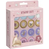 Little Dutch Stämplar - Självfärgande - 16 st. - Fairy Garden - - One Size - Kreativt lekset
