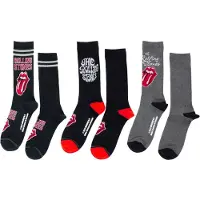 Perri's The Rolling Stones: Socks 3 Pack in Gift Box (One Size)