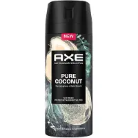Axe Déodorant vaporisateur - AXE - PURE COCONUT - 150 ml - Protection longue durée - Fraîcheur agréable