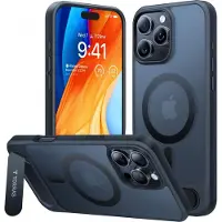 Torras Pstand Series-fodral för iPhone 16 Pro (svart)