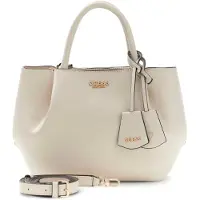 GUESS Handväska 'Sac à Main Noelle Off White' vit