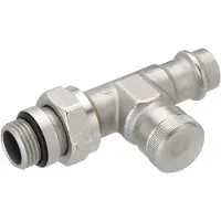 Danfoss RLV press-fit ligeløb