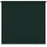 vidaXL Rullgardin utomhus 240x230 cm mörkgrön HDPE