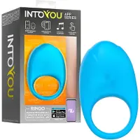 Intoyou Ringo - smart vibrerande penisring med app (blå)