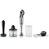 Bosch Serie 8 MSM8M936, Stavmixer, Iskrossning, 1500 W, Svart, Rostfritt stål