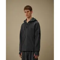 C.P. Company för män. 21CMSS716A005086W Sweatshirt Lens Zip svart (M), Casual, Bomull