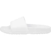 HUGO BOSS Dam/Ladies Match It Stacked Logo Flat Sliders (Vit)