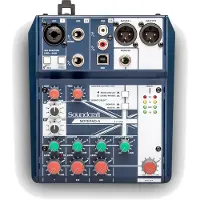 Soundcraft Notepad 5 Analog USB Mixer