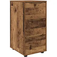vidaXL Förvaringsskåp Gammalt trä 40 x 48 x 81 cm Konstruerat trä