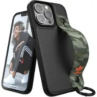 Adidas OR Handremsfodral iPhone 13 Pro /13 6,1" svartgrön/svartgrön 47111