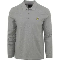 Lyle & Scott Långärad polotröja Grå Storlek