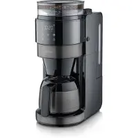 Severin Severin: Termosbryggare med kvarn KA 4831 Dark Inox