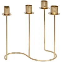Atmosphera ljusstake i guld MARGY