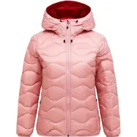 Peak Performance Women's Helium Down Hood Jacket Warm Blush
