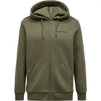 Peak Performance Men's Original Small Logo Zip Pine Needle