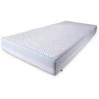 SLEEP TECH Kylande madrass 70x200 - Höjd 18 cm - Lyxig skummadrass med kylande memoryskum - 7 zoner - by Borg