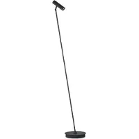 HELL LED golvlampa Tom Pro, dimbar, Svart, Vardagsrum / matsal, Metall, Modern, LED-golvlampa