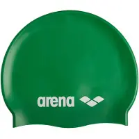 Arena Classic Silicone Cap, Grön, Keps, Unisex, Vuxen, Crosstraining, Simning, Silikon