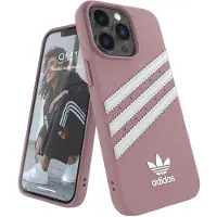 Adidas OR gjutet fodral PU för iPhone 13 Pro / iPhone 13 - Rosa