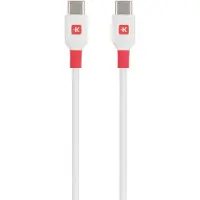 Skross USB-C Kabel USB 2.0 USB-C 2.00 m Vit SKCA0020C-C200CN