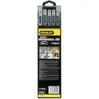 Stanley 0-15-801, Metall, Kolstål, Grå, 30 cm, 0,6 mm, 5 styck