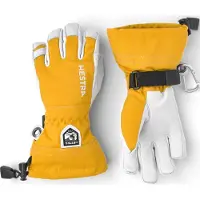 Hestra Juniors' Army Leather Heli Ski Senap
