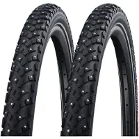 Schwalbe Marathon Winter Plus Performance Clincher Tyre 26x2.15" SmartGuard E-25 Reflex svart 55-559 | 26x2,15" 2022 Däck till elcykel