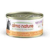 Almo Nature HFC Mousse tonfisk med räkor våtfoder katt (70 g)