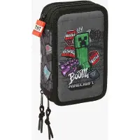 Minecraft Triple Minecraft Graffiti Pennfodral 37 Enheter