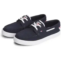 Tommy Hilfiger Canvas Boat Shoe Trainers