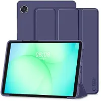 Tech-Protect TechProtect SmartCase-fodral till Samsung Galaxy Tab A9/A11 8,7 (X110/X115/X133/X135) marinblått