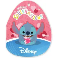 Squishmallows Gosedjur - 20 cm - Disney Stitch m. Hjärta - - One Size - Gosedjur