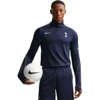 Nike Tottenham Träningströja Dri-FIT Strike Drill - Obsidian/Blå/Vit - , storlek Medium