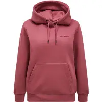Peak Performance Women's Original Small Logo Hood Wild Rouge