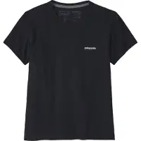 Patagonia W's P-6 Logo Responsibili-Tee Black