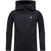 Peak Performance Junior's Rider Essentials Zip Jacket Black/Black