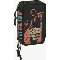 Star Wars Triple Mandalorian &amp; Grogu Pennfodral 37 Enheter