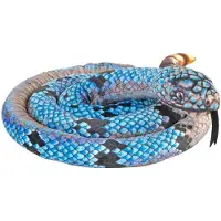 Wild republic Snakesss Skinny Blue Rock Rattle Wild Republic
