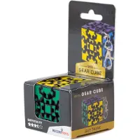 Recent toys Meffert's Mini Gear Cube - Kugghjulsdriven Iq-Kub Med Nyckelhake