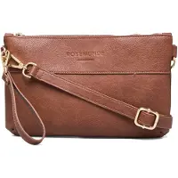 Rosemunde Kuvertväska - Cocoa Brown/Gold - - One Size - Axelväska